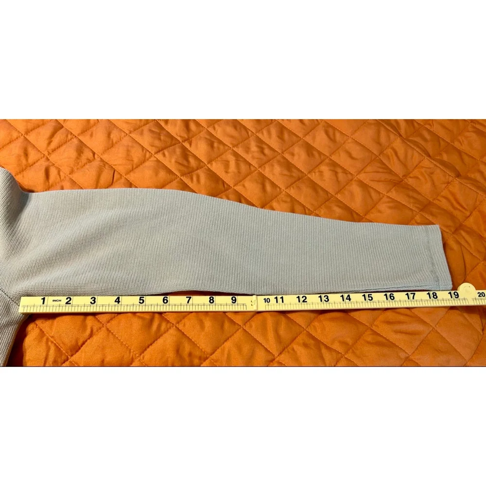 Banana Republic Men's Waffle Knit Long Sleeve Henley Crew Neck Shirt Size S Tan